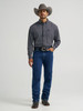 WRANGLER GEORGE STRAIT BLACK/ RED PRINT - MENS SHIRT  - 112385376
