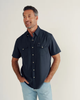 TECOVAS NAVY PEARL SNAP - MENS SHIRT  - M40364NAV