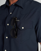 TECOVAS NAVY PEARL SNAP - MENS SHIRT  - M40364NAV