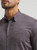 WRANGLER CODY JOHNSON NAVY BROWN - MENS SHIRT  - 112385453