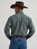 WRANGLER GEORGE STRAIT GREEN PLAID - MENS SHIRT  - 112385366
