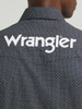 WRANGLER LOGO SNAP BLACK PRINT - MENS SHIRT  - 112385929