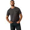 ARIAT LEATHER DIAMOND DARK SHADOW - MENS TEE  - 10079649