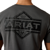ARIAT LEATHER DIAMOND DARK SHADOW - MENS TEE  - 10079649