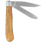 CIRCLE SH CUTLERY 2 BLADE WOOD TEAR DROP - ACC KNIVES  - CSHR8