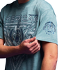 AMERICAN FIGHTER BRUNSON GREY MIST TRELLIS - MENS SHIRT  - FM16706