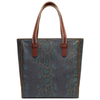 CONSUELA RATTLER EMBOSSED SNAKE PRINT - ACCESSORIES PURSES TOTE - 6142