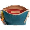CONSUELA DOWNTOWN INDY REPLTILE TURQUOI - ACCESSORIES PURSES CROSSBODY - DTXB4841TSELOS