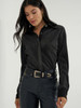 WRANGLER LAINEY WILSON BLACK SHIMMER - LADIES SHIRT  - 112385576