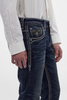 ROCK REVIVAL JAYDY J206 STRAIGHT DARK BLUE - MENS JEANS  - RP3924J206R