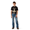 ARIAT B4 RELAXED HUCK BOOT CUT - KIDS BOYS JEANS - 10080870