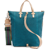 CONSUELA INDY SLING TURQUOISE REPTILE - ACCESSORIES PURSES HANDBAG - SLNG4844TSELOS