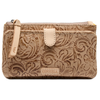 CONSUELA LAWTON SLIM TAN TOOLED LEATHER - ACCESSORIES PURSES WALLET - SLWL5374VFNAOS