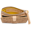 CONSUELA LAWTON SLIM TAN TOOLED LEATHER - ACCESSORIES PURSES WALLET - SLWL5374VFNAOS