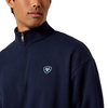 ARIAT 1/4 ZIP NAVY PULLOVER - MENS JACKET  - 10085385