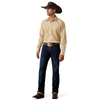 ARIAT EVERYTHING VANILLA CUSTARD GEO - MENS SHIRT  - 10079772