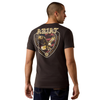 ARIAT AMERICAN TALON VINTAGE BLACK - MENS TEE  - 10080627