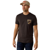ARIAT AMERICAN TALON VINTAGE BLACK - MENS TEE  - 10080627