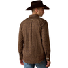 ARIAT WF COFFEE BEAN PAISLEY PRINT - MENS SHIRT  - 10080721
