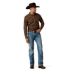 ARIAT WF COFFEE BEAN PAISLEY PRINT - MENS SHIRT  - 10080721