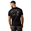 ARIAT RANCH ROYALTY BLACK - MENS TEE  - 10080686