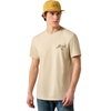 ARIAT COWBOY CLAUS NATURAL - MENS TEE  - 10080588