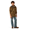 ARIAT SAVANNAH TAN CAMO FLEECE - KIDS BOYS SWEATER - 10079433