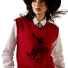 ARIAT TAYLOR SAVVY RED VEST - LADIES SWEATSHIRT  - 10080642