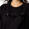 ARIAT ESSENTIAL CREW BLACK - LADIES SWEATSHIRT  - 10080692
