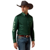 ARIAT TEAM LOGO PINENEEDLE GREEN - MENS SHIRT  - 10079291