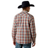 ARIAT PRO AMES RUST MEDIUM PLAID - MENS SHIRT  - 10080648