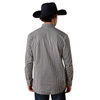 ARIAT PRO WILLIS FITTED BLACK PLAID - MENS SHIRT  - 10080669