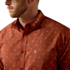 ARIAT TEAM DAKOTA MAPLE SYRUP PRINT - MENS SHIRT  - 10080596