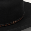 STETSON MEDALIST 5X BLACK FUR FELT - HAT FELTS  - SFMEDL-724207