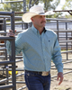 CINCH TURQUOISE GEOMETRIC PRINT - MENS SHIRT  - MTW1106167