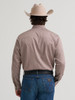 WRANGLER CODY JOHNSON BROWN NAVY - MENS SHIRT  - 112385465