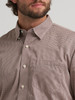 WRANGLER CODY JOHNSON BROWN NAVY - MENS SHIRT  - 112385465