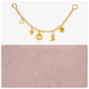 WRANGLER CHARM CHAIN HOBO PINK - ACCESSORIES PURSES TOTE - WG533-9801PK