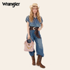 WRANGLER CHARM CHAIN HOBO PINK - ACCESSORIES PURSES TOTE - WG533-9801PK