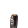 ARIAT BRUSHED CHOCOLATE CAIMAN BELLY - BOOT LADIES  - 10042540