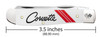 CASE CHEVROLET WHITE MINI TRAPPER - ACC KNIVES  - 33716