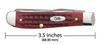 CASE MINI TRAPPER CORN COB RED BONE - ACC KNIVES  - 00784