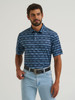 WRANGLER ATG X PERFORMANCE INDIGO PRINT - MENS POLO  - 112382433