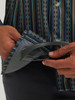 WRANGLER DARK SAPPHIRE DIAMOND STRIPE - MENS SHIRT  - 112384280