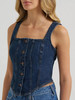 WRANGLER AMERICANA DENIM BUSTIER - LADIES VESTS  - 112385709
