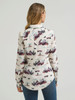 WRANGLER BOLD BUCKING SIERRA SNAP WHITE - LADIES SHIRT  - 112385435