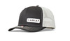 ARIAT OFFSET SMALL PATCH BLACK - HATS CAP  - A300000501