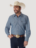 WRANGLER COWBOY CUT LIGHT BLUE CHAMBRAY - MENS SHIRT  - MS70919