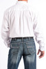 CINCH SOLID WHITE BUTTON DOWN - MENS SHIRT  - MT10320020