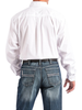 CINCH SOLID WHITE BUTTON DOWN - MENS SHIRT  - MT10320020